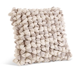 HAANS Lifestyle Kissenbezug Pebble 45 x cm Polyester Beige