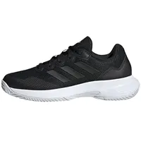 adidas Gamecourt 2.0 Core Black / Core Black / Silver Metallic 41 1/3