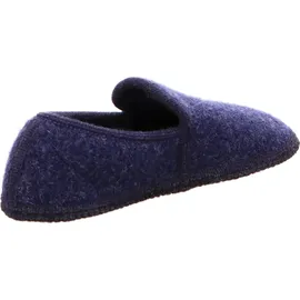 HAFLINGER Hausschuh in Blau | Gr.: 39