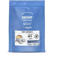 Entkoffeinierte 100 Arabica-Kaffeepads, geeignet für Senseo-Maschinen, mittle...