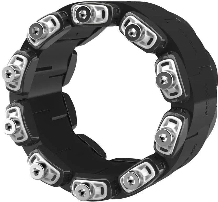 Hauff 1410030010 Gliederkette modulare Rohrdichtung 10xGKD300 EPDM50, Glieder 10x