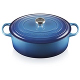 Le Creuset Signature Bräter 33 cm oval azure