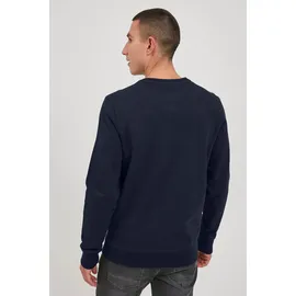 Blend Longpullover BLEND "Sweatshirt BHOskari", Herren, Gr. L, blau (marineblaus), Obermaterial: 100% Baumwolle CO., Sweatshirts Longpullover