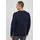 Blend Longpullover BLEND "Sweatshirt BHOskari", Herren, Gr. L, blau (marineblaus), Obermaterial: 100% Baumwolle CO., Sweatshirts Longpullover