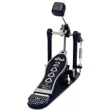 Drum Workshop DW 2000A | 2000 Serie Einzel-Bassdrumpedal | Perfekt für Drummer jeder Spielstärke | Robuster Vollmetallrahmen mit Einzelketten-Accelerator-Antrieb | 2-Wege Beater | Rutschfeste Stahlbodenplatte
