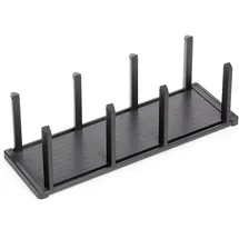 Emuca Orderbox für Schublade, Küchen Organizer, Grau