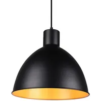 MeineWunschleuchte Pendelleuchte im Industrie Look mit Metall Lampenschirm Ø