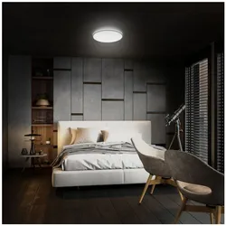 LED Deckenleuchte, schwarz, 1xLED/24W