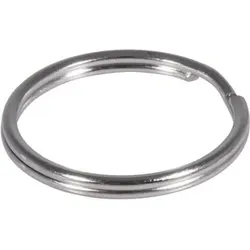 RAYHER 2275821 Schlüsselring, 20mm ø, platin, SB-Btl 6Stück