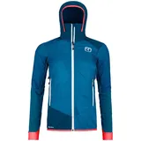 Ortovox Damen SW Col Becchei Hybrid Jacke (Größe XS, blau)