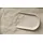 studio round North Servierplatte 38 x 19 cm Matte white/Matte sand