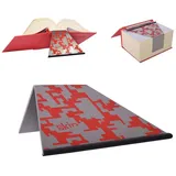 SKIN von Barth & Bauer Design Buchstütze Rot 2 St.