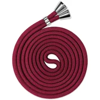 ONEFLOW Wechsel Handykette für Twist Case, Handyband zum Umhängen ohne Hülle, Universal Handy Umhängeband Kordel abnehmbar, Smartphone Stoff Band Handykordel 155 cm lang, Wein-Rot - 10.1 cm x 14.6 cm x 1.4 cm