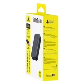 Baseus EnerFill FM41 Ultra-Mini Magnetic Power Bank 20W 20000mAh Black 20000 mAh Kabellose Aufladung USB-C Schwarz Baseus - Schwarz