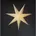 Star Trading Frozen Papierstern 100cm weiß 231-92