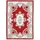 THEKO Ming Handtuftteppich 240 x 340 cm Rot