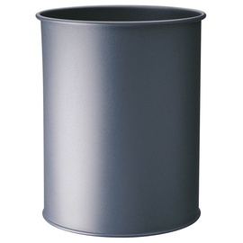 Durable Papierkorb Metall rund 15 Liter, anthrazit