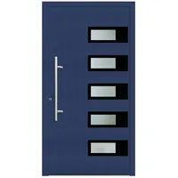 KNOCK Flügelüberdeckende Kunstoff-Haustür »Terra«, stahlblau