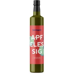 Apfelessig - Fairment - naturtrüb & ungefiltert - bio & roh (0.5l)