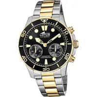 Lotus Edelstahl silbergold Lotus Classic Armbanduhr D2UL18801/2 - Silber