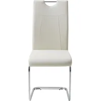 Hti-Living Esszimmerstuhl Beige Kunstleder Kelly C