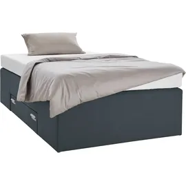 Westfalia Schlafkomfort Boxspringbett 120 x 200 cm Grau