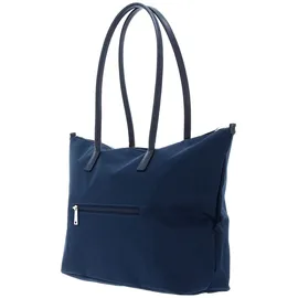 Lancaster Schultertasche Smart KBA Large Shoulder Bag L Bleu Foncé