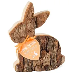 Osterhase Rinde - liegend groß