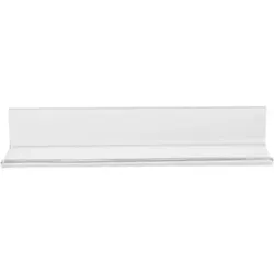 Ablage für Design-Glasboard, 200x56mm, transparent, 1346030, Acryl