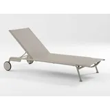 Zebra Technologies Sonnenliege 198 x 80 x 29 cm Schwarz