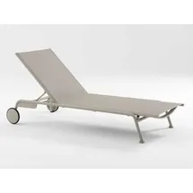 Zebra Technologies Sonnenliege 198 x 80 x 29 cm Schwarz
