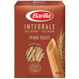 Barilla Pasta Integrale Penne Rigate – Vollkorn-Hartweizengrieß-Pasta mit natürlichen Ballaststoffen, 500g