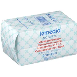 Holthaus Vlieskompressen unsteril 4fach