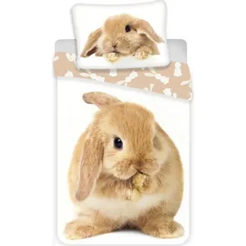 AC-Deco Hase Braun 140 x 200 cm + 70 x 90 cm