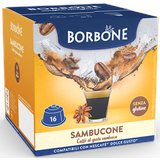 Kaffee Modische Sambuca CAFFÈ BORBONE Sambucone - 16 Kapseln DOLCE GUSTO