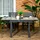 Outsunny Gartentisch Esstisch 160 x 80 x 75 cm Beige/Grau
