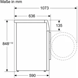 Siemens WG44G21G0 Waschmaschine (9 kg, 1400 U/min)