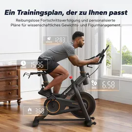 Merach Heimtrainer schwarz