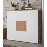 VOGL Möbelfabrik Highboard, Breite 114 cm, beige