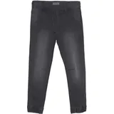 MINYMO Jeans Stretch Loose Fit Grau/Schwarz 92