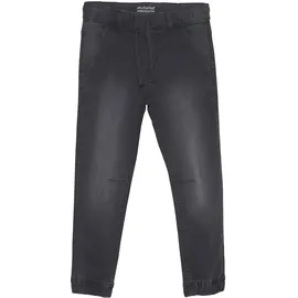 MINYMO Jeans Stretch Loose Fit Grau/Schwarz 92