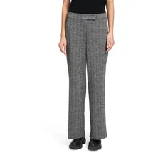 Betty & Co Stoffhose mit Lurexfaden", in Schwarz/Grau | Gr.: 42,