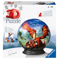 Ravensburger Puzzle 3D Puzzle-Ball Mystische Drachen (11565)