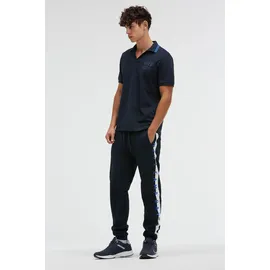 Camp David Poloshirt blau M
