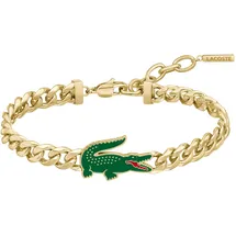 Lacoste ARTHOR Armband Edelstahl mit Emaille grün 22 cm