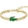 Lacoste ARTHOR Armband Edelstahl mit Emaille grün 22 cm