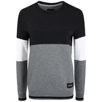 Oxmo Hoodie OXOmaya 21300216-ME Sportlicher Sweatpullover mit kontrastreichem Muster