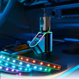 Joyroom Auto-Schnellladegerät 4in1 USB-A QC3.0 / 2x USB-C PD 150W Schwarz