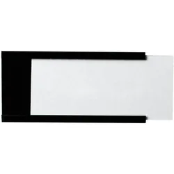 Legamaster Etikettenhalter magnetisch schwarz