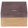 Windrose Wood Jewelry Box S Metallic Lilac